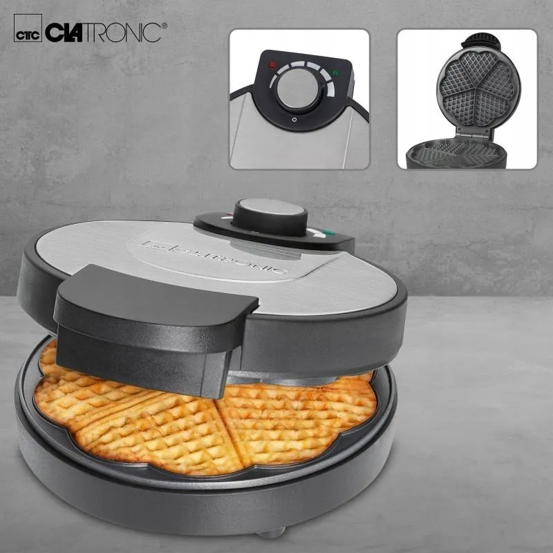 Вафельниця Clatronic WA 3492 : смачні домашні вафлі без зайвих зусиль